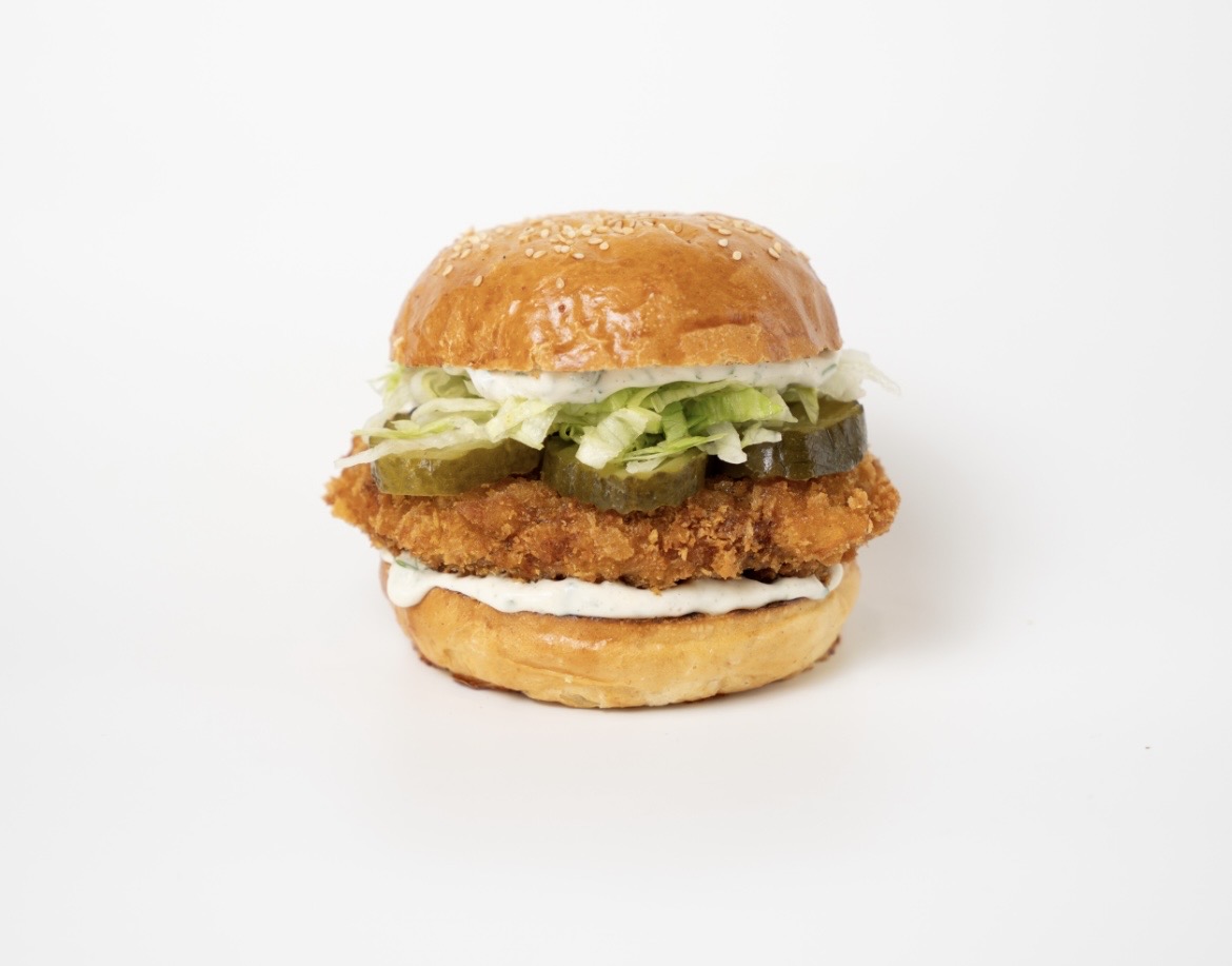 Chick’n style burger